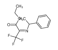 ethyl 2-N-(1-phenylethyl)imino-3,3,3-trifluoropropionate_193140-69-1
