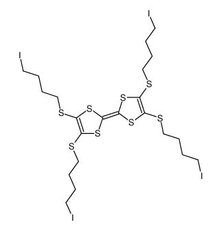 4,5,4',5'-Tetrakis-(4-iodo-butylsulfanyl)-[2,2']bi[[1,3]dithiolylidene]_193148-69-5