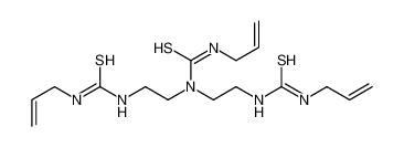 3-prop-2-enyl-1,1-bis[2-(prop-2-enylcarbamothioylamino)ethyl]thiourea_19318-90-2