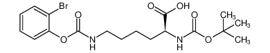 N6-((2-bromophenoxy)carbonyl)-N2-(tert-butoxycarbonyl)-L-lysine_193200-39-4