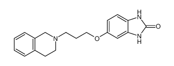 5-(3-(3,4-dihydroisoquinolin-2(1H)-yl)propoxy)-1,3-dihydro-2H-benzo[d]imidazol-2-one_193205-31-1