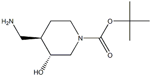 tert-Butyl (3R,4R)-4-(aminomethyl)-3-hydroxypiperidine-1-carboxylate_1932053-73-0