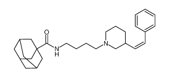 (Z)-N-(4-(3-styrylpiperidin-1-yl)butyl)adamantane-1-carboxamide_193224-85-0