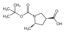 (3S,5R)-1-[(tert-butoxy)carbonyl]-5-methylpyrrolidine-3-carboxylic acid_1932787-71-7