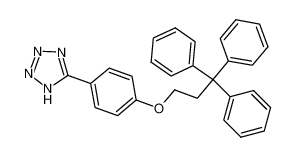 5-[4-(3,3,3-Triphenylpropoxy)phenyl]-1H-tetrazole_193282-85-8