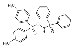 N-((di-p-tolylphosphoryl)oxy)-P,P-diphenylphosphinic amide_193346-72-4