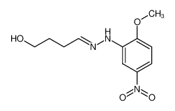 4-hydroxybutanal, 2-methoxy-5-nitrophenylhydrazone_193401-68-2