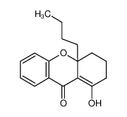 4a-butyl-3,4,4a,9-tetrahydro-1-hydroxy-2H-xanthen-9-one_193410-92-3