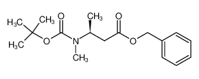 (S)-3-(tert-Butoxycarbonyl-methyl-amino)-butyric acid benzyl ester_193413-69-3