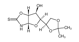 O5,O6-isopropylidene-N,O2-thiocarbonyl-α-D-glucofuranosylamine_19342-62-2
