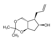 (1R,6S,7R,8S)-3,3-dimethyl-2,4-dioxa-7-(2-propenyl)bicyclo[4.3.0]nonan-8-ol_193476-19-6
