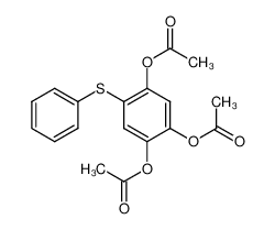 2-Phenylthio-1.4.5-triacetoxy-benzol_19349-45-2