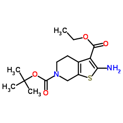 6-O-tert-butyl 3-O-ethyl 2-amino-5,7-dihydro-4H-thieno[2,3-c]pyridine-3,6-dicarboxylate_193537-14-3