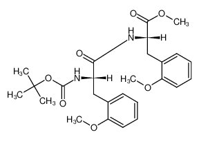N-tert-butoxycarbonyl-L-2-methoxyphenylalanyl-L-2-methoxyphenylalanine methyl ester_193546-36-0