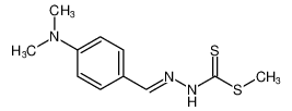 methyl (E)-2-(4-(dimethylamino)benzylidene)hydrazine-1-carbodithioate_193558-28-0