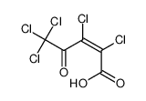 2-Pentenoic acid, 2,3,5,5,5-pentachloro-4-oxo-_19359-89-8