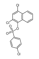 4-chloro-benzenesulfonic acid-(2,4-dichloro-[1]naphthyl ester)_19361-91-2