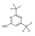 2-tert-butyl-6-(trifluoromethyl)-1H-pyrimidin-4-one_193610-95-6