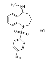 (S)-N-methyl-1-tosyl-2,3,4,5-tetrahydro-1H-benzo[b]azepin-5-amine hydrochloride_193686-85-0
