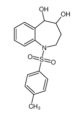 1-tosyl-2,3,4,5-tetrahydro-1H-benzo[b]azepine-4,5-diol_193686-93-0