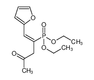 diethyl (Z)-(1-(furan-2-yl)-4-oxopent-1-en-2-yl)phosphonate_193689-03-1