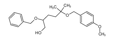 2-Benzyloxy-5-(4-methoxy-benzyloxy)-5-methyl-hexan-1-ol_193697-91-5