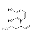 (R)-3-(hex-1-en-3-yl)benzene-1,2-diol_193753-47-8