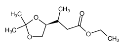 3-((S)-2,2-Dimethyl-[1,3]dioxolan-4-yl)-butyric acid ethyl ester_193814-38-9