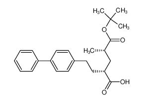 (2R,4S)-2-(2-Biphenyl-4-yl-ethyl)-4-methyl-pentanedioic acid 5-tert-butyl ester_193814-63-0