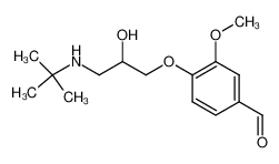 {4-[2-hydroxy-3-(tert-butylamino)propoxy]-3-methoxy}benzaldehyde_193825-63-7