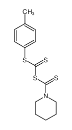 piperidine-1-carbothioic (S-(p-tolyl) carbonodithioic) thioanhydride_19387-37-2