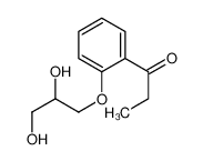1-[2-(2,3-dihydroxypropoxy)phenyl]propan-1-one_1939-72-6