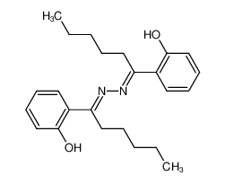 2,2'-((1E,1'E)-hydrazine-1,2-diylidenebis(hexan-1-yl-1-ylidene))diphenol_1939-78-2