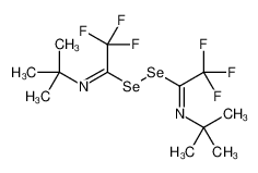 [N-tert-butyl-C-(trifluoromethyl)carbonimidoyl]selanyl N-tert-butyl-2,2,2-trifluoroethanimidoselenoate_193905-06-5