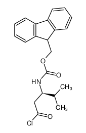(9H-fluoren-9-yl)methyl (R)-(1-chloro-4-methyl-1-oxopentan-3-yl)carbamate_193954-30-2