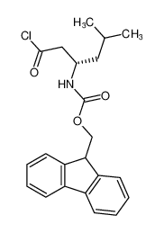 (9H-fluoren-9-yl)methyl (S)-(1-chloro-5-methyl-1-oxohexan-3-yl)carbamate_193954-31-3