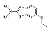 6-allyloxy-2-(dimethylamino)benzo[b]thiophene_193965-73-0