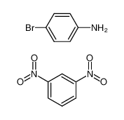 1,3-Dinitro-benzene; compound with 4-bromo-phenylamine_19403-98-6