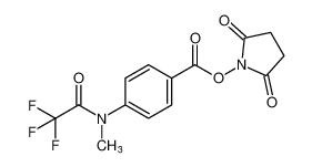2,5-dioxopyrrolidin-1-yl 4-(2,2,2-trifluoro-N-methylacetamido)benzoate_194032-95-6