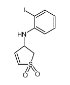 (1,1-Dioxo-2,3-dihydro-1H-1λ6-thiophen-3-yl)-(2-iodo-phenyl)-amine_194085-44-4