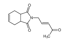 (E)-2-(4-oxopent-2-en-1-yl)-3a,4,7,7a-tetrahydro-1H-isoindole-1,3(2H)-dione_194092-87-0