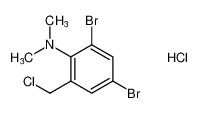 2,4-dibromo-6-(chloromethyl)-N,N-dimethylaniline hydrochloride_194098-74-3