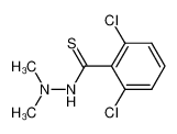 2,6-Dichloro-thiobenzoic acid N',N'-dimethyl-hydrazide_19411-31-5