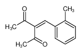 3-(2-Methyl-benzyliden)-2,4-dioxo-pentan_19411-71-3