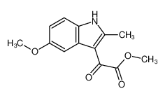 methyl 2-(5-methoxy-2-methyl-1H-indol-3-yl)-2-oxoacetate_19414-86-9