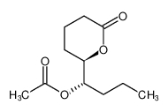 (S)-1-((R)-6-oxotetrahydro-2H-pyran-2-yl)butyl acetate_194218-46-7