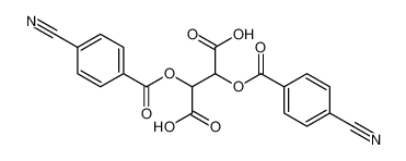 2,3-bis[(4-cyanobenzoyl)oxy]butanedioic acid_194225-25-7