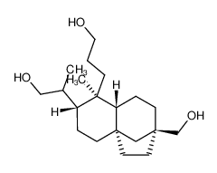 2-[(1R,2R,4aS,7S,9aR)-7-Hydroxymethyl-1-(3-hydroxy-propyl)-1-methyl-decahydro-4a,7-methano-benzocyclohepten-2-yl]-propan-1-ol_19427-71-5