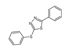 2-phenylthio-5-phenyl-1,3,4-thiadiazole_19430-34-3