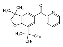 (2-Pyridinyl)-(7-tert-butyl-2,3-dihydro-3,3-dimethylbenzo[b]furan-5-yl)ketone_194303-09-8